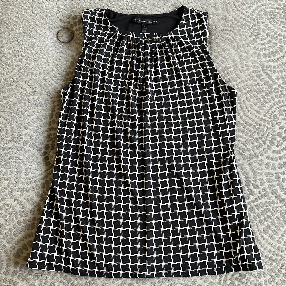 White House Black Market jersey knit top size S